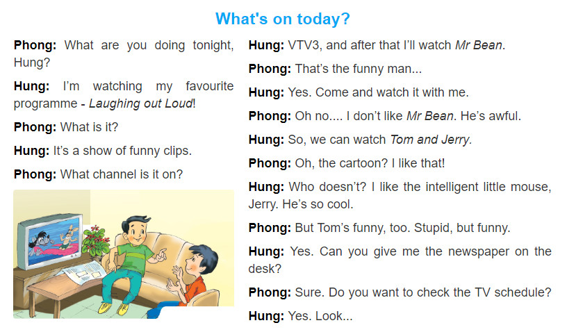 Tiếng Anh 6 mới
