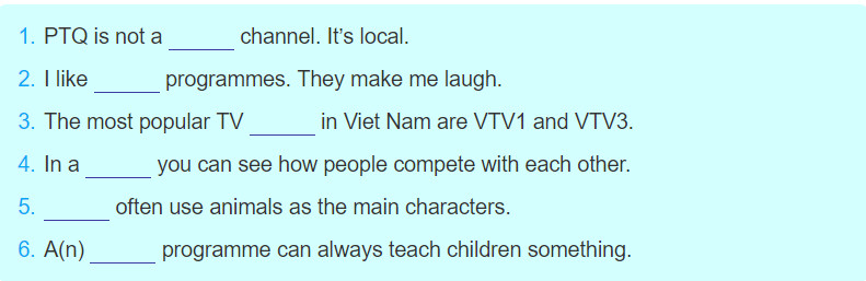 Tiếng Anh 6 mới